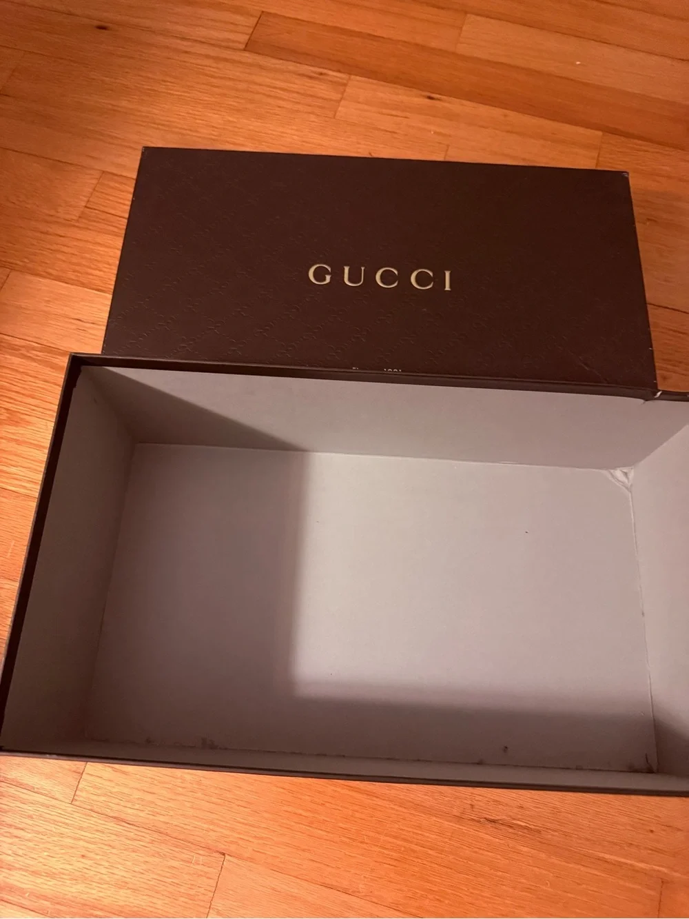Gucci Men's Accessory Box - Brown unisex for shoes 6-12 sizes